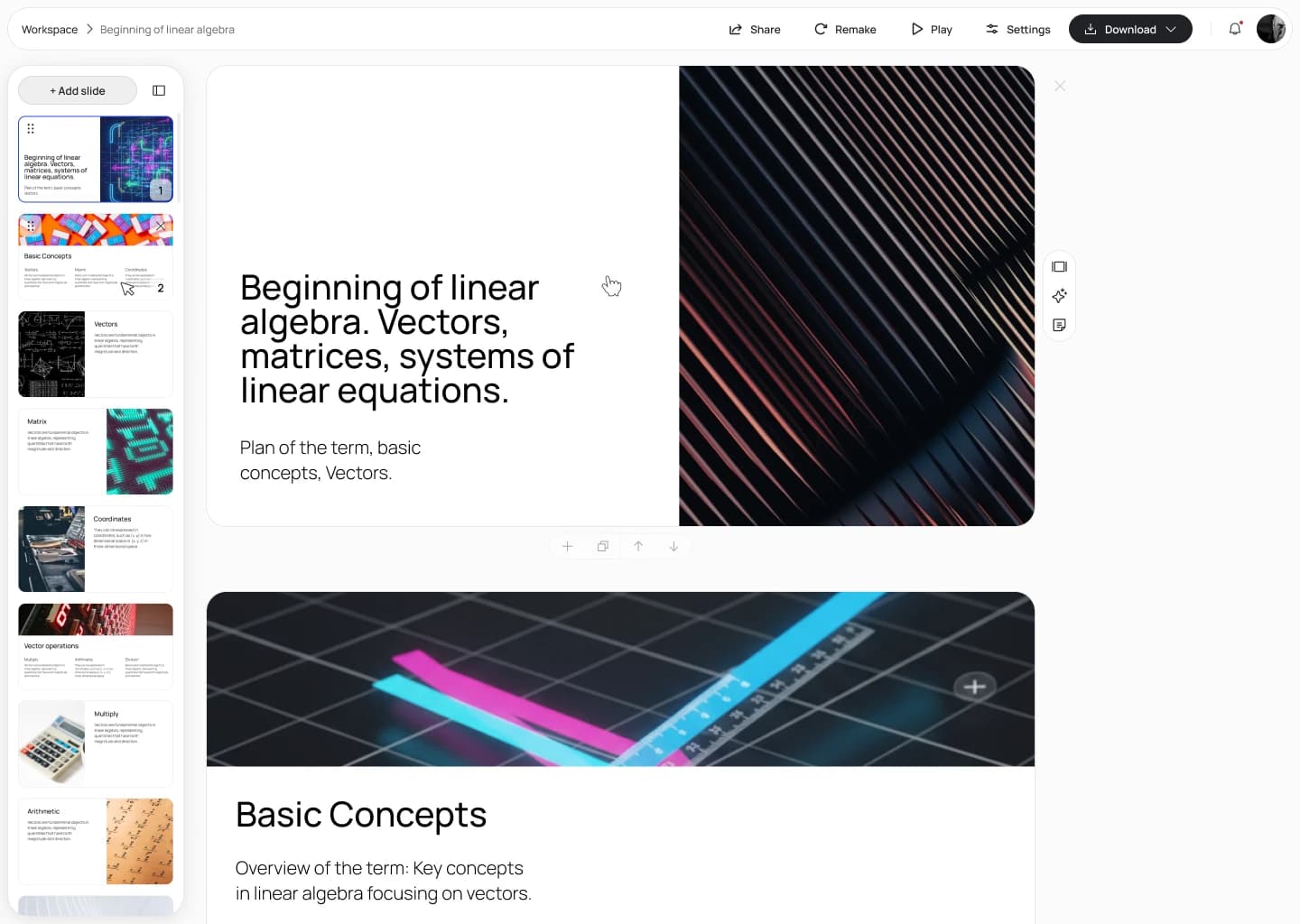 After: Editor Redesign