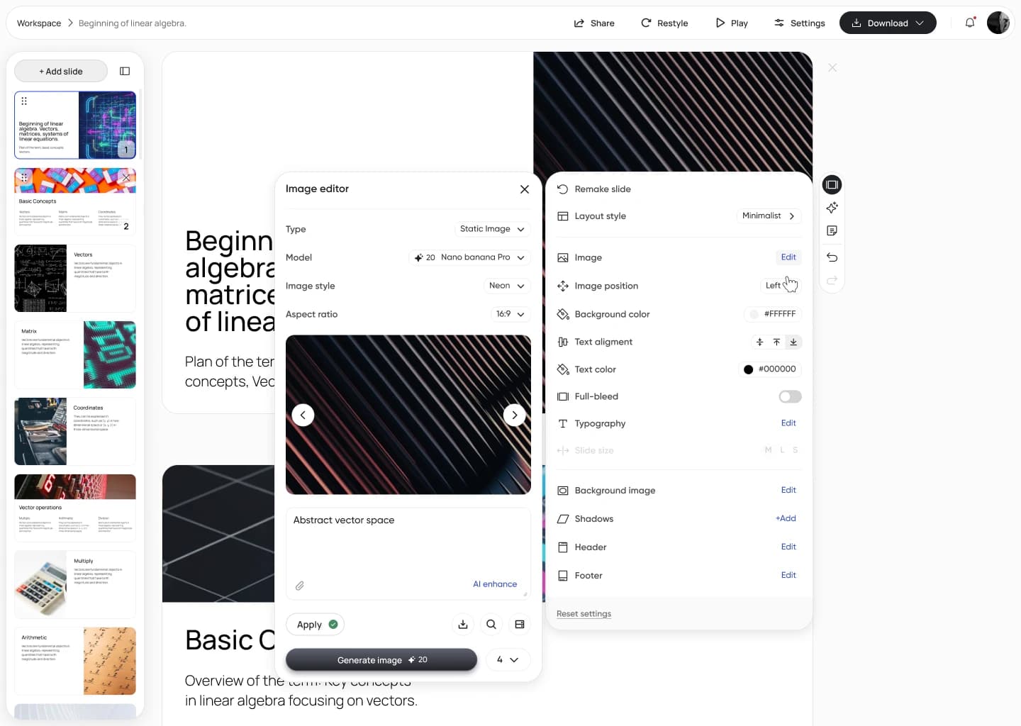 After: Advanced Customization